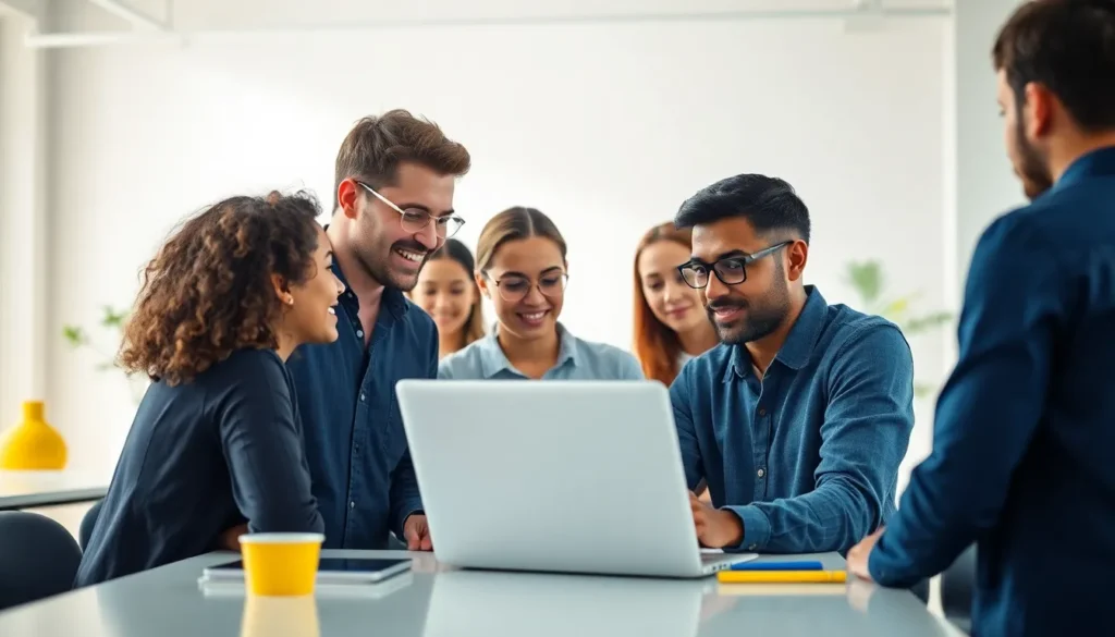 Ilustração comparativa dividida ao meio: de um lado um autor especialista humano escrevendo estrategicamente, do outro um robô gerando conteúdo sintético em massa.