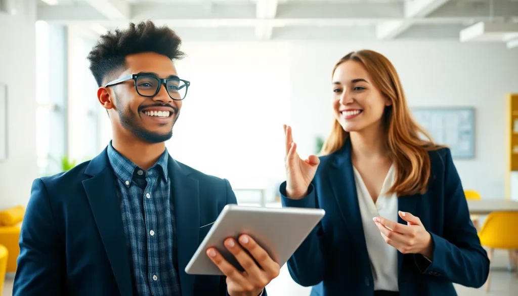 Ilustração comparativa entre um corretor exausto fazendo prospecção fria via telefone e um sistema moderno de captação de imóveis via Inbound Marketing digital.